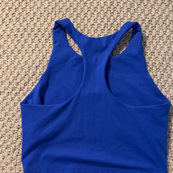 GAP Blue Racerback Sports Bra - Picture 3 of 6